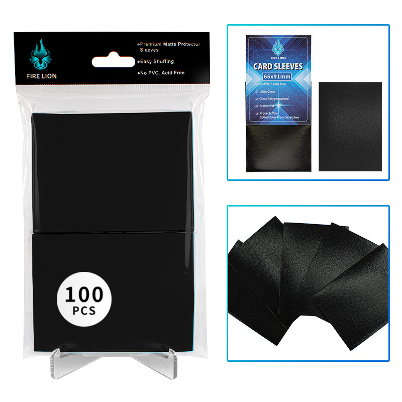 100 Pack 66x91mm Card Sleeves Perfect Fit Inner Sleeves Ideal for Double-Sleeving Trading Card Sleeve with MTG TCG Gaming Cards: WHITE