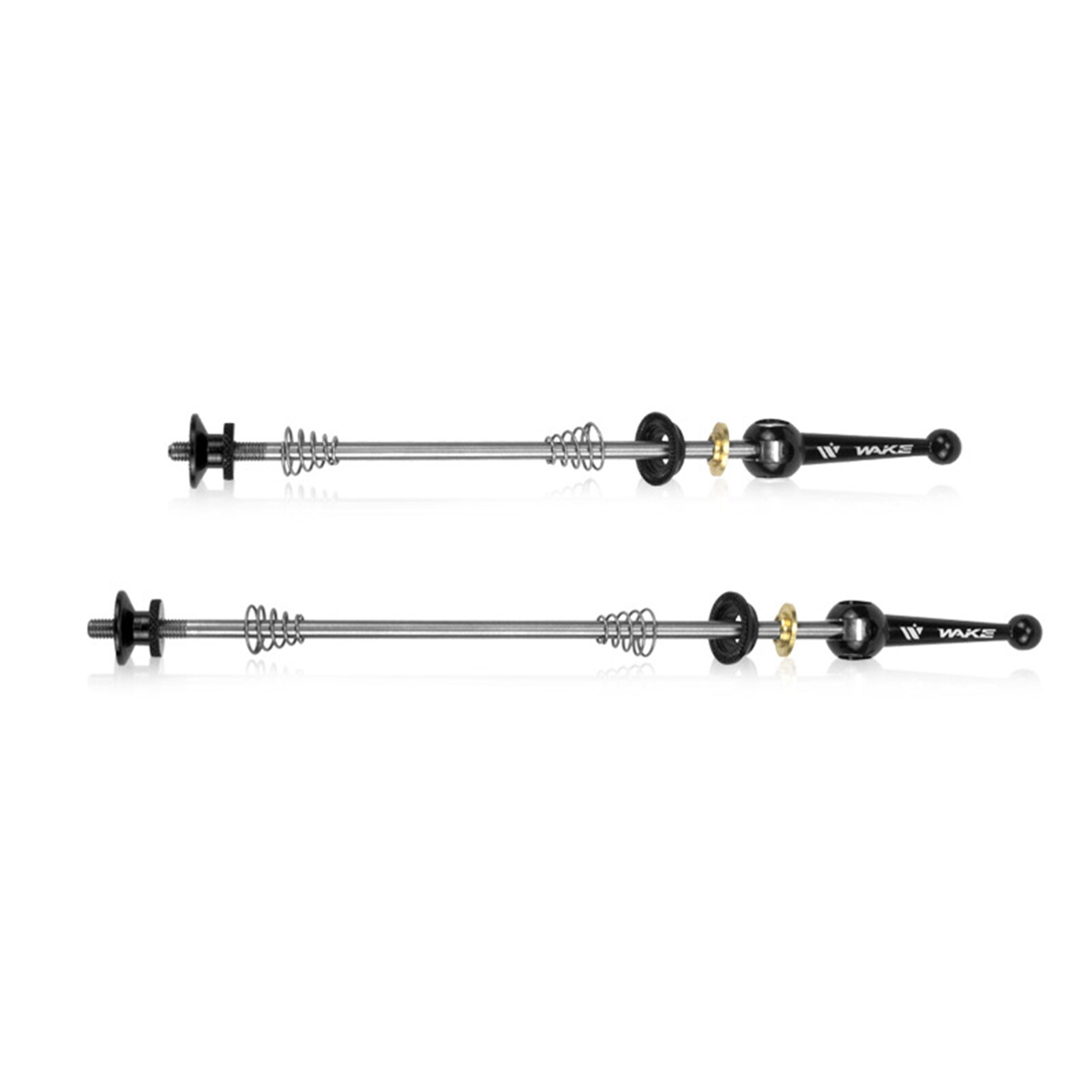 2 PCS Bike Quick Release Wheel Hub Shaft Front Rear Set Bicycle Quick Release Skewer Axle: Black HQ-02