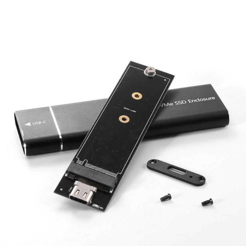 10 Gbps USB 3.1 Gen2 à M.2 NVME NGFF PCIe boîtier SSD NVME m-key à Type C boîtier adaptateur pour disque SSD NVMe m2