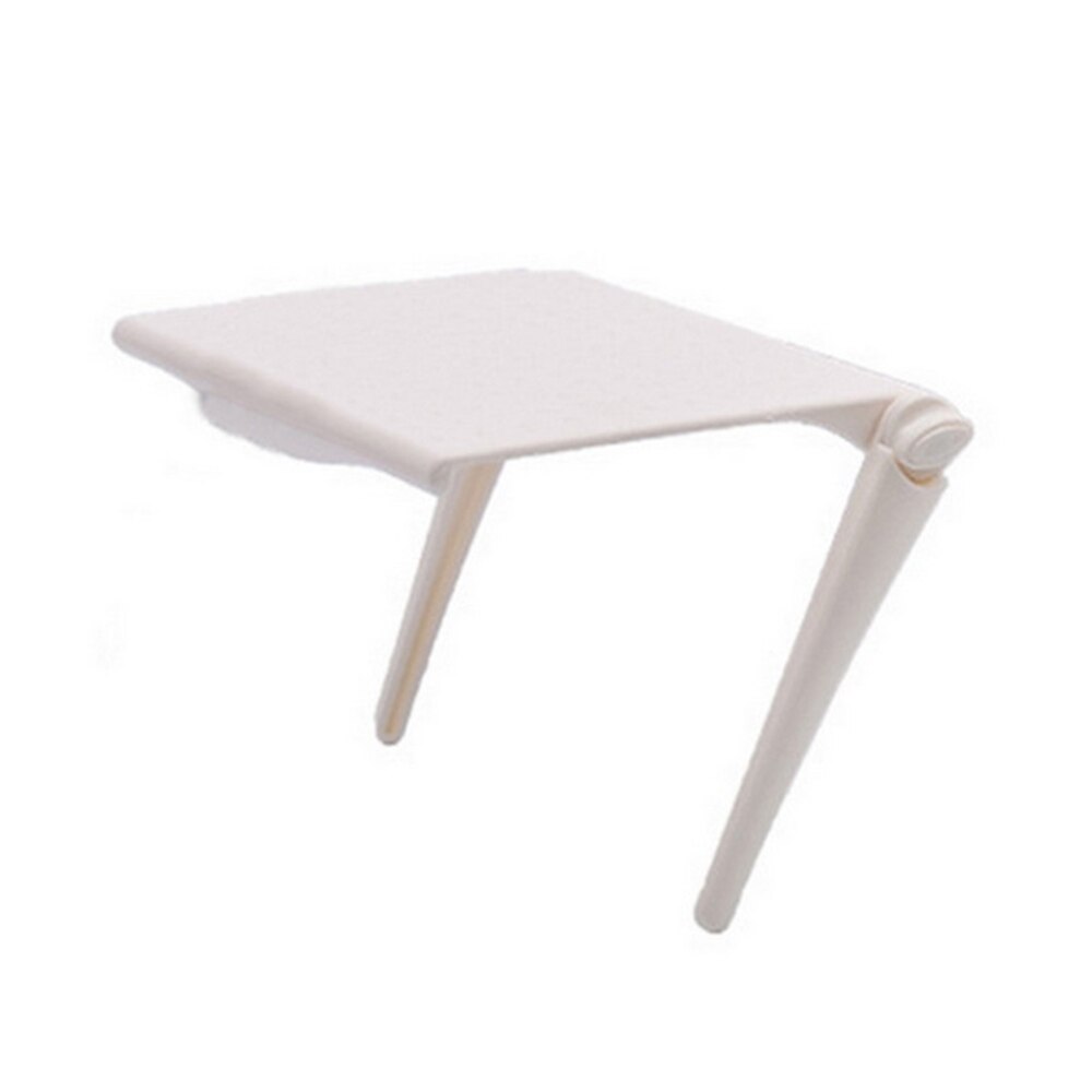 Kontor förvaringsställ klipp datorskärm bord skrivbordstillbehör arrangör för kosmetika hemmakontor arrangör 1pc: Vit