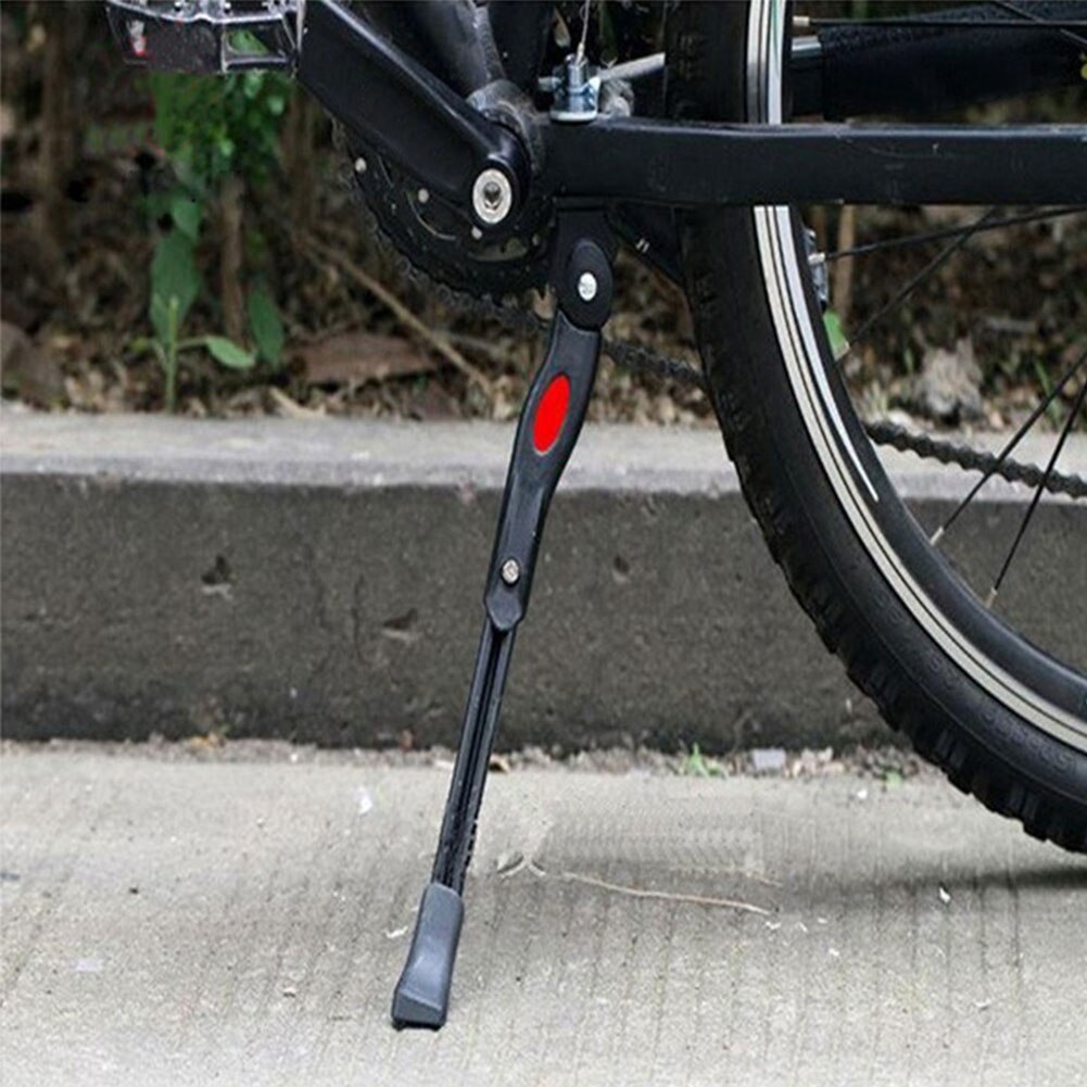 Voet Ondersteuning Antislip Fietsen Side Stand Accessoires Kids Volwassen Verstelbare Fiets Kickstand Duurzaam Voor 20-26Inch Mountainbike