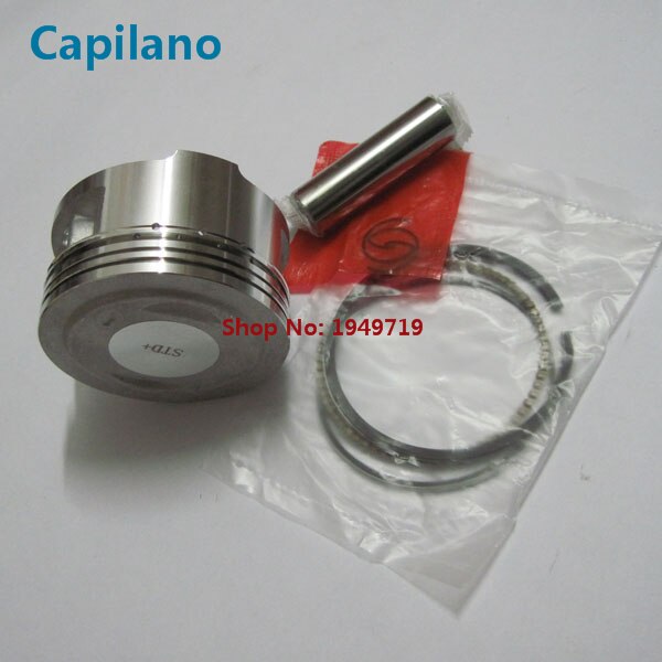 Kit de pistón para motocicleta YBR150 YBR125 con anillo de pistón modificado para gran cilindro YBR180 para yamaha 150cc YBR 150 diámetro 62mm + STD + tipo