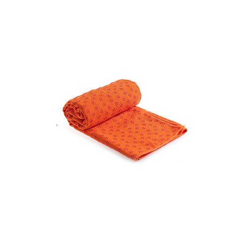 Tappetino Yoga Hewolf - 183cm x 61cm - Fibra Ultrafine e Gel di Silice - Coperta Antiscivolo per Allenamento - Borsa Gratis Inclusa: Arancione