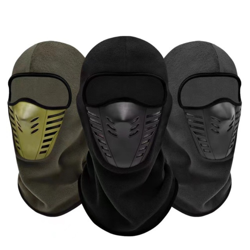 Motormasker Fleece thermisch gezichtsmasker Warm houden Moto Rijden Bivakmuts Motor Biker Winter Winddicht Skimasker Heren Dames