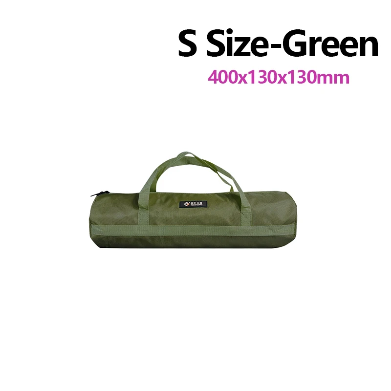 Multifunctional hand-rolled tool bag, oxford canvas, waterproof, wear-resistant, tool repair storage, large capacity, electrician's bag: Gold