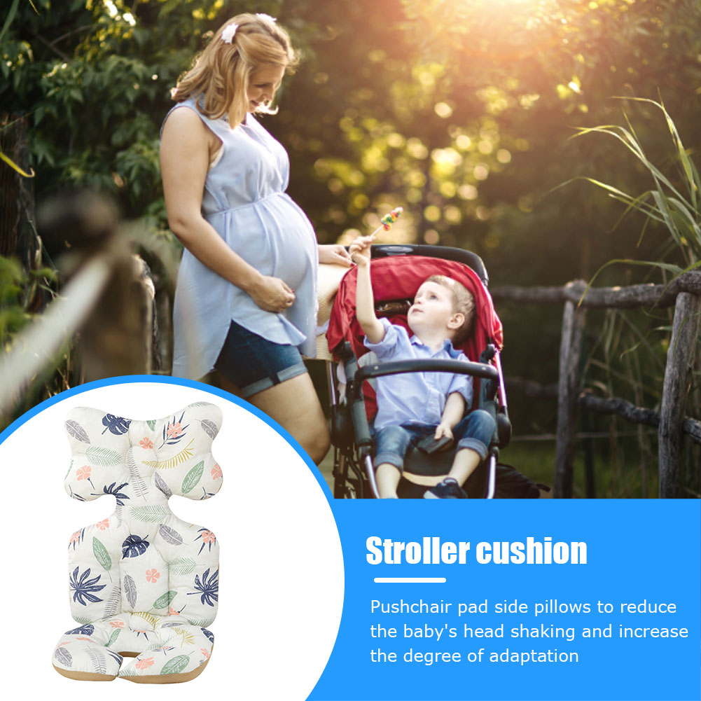 Baby Stroller Liner Baby Stroller Cotton Seat Cushion Infant Child Cart Mattress Mat Kids Carriage Pram Stroller Accessories