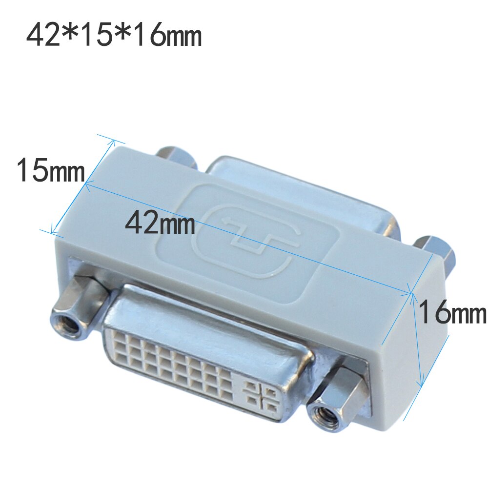 DVI-I (24 5) fmale aan vrouwelijke Converter Adapter voor DVI kabel extension