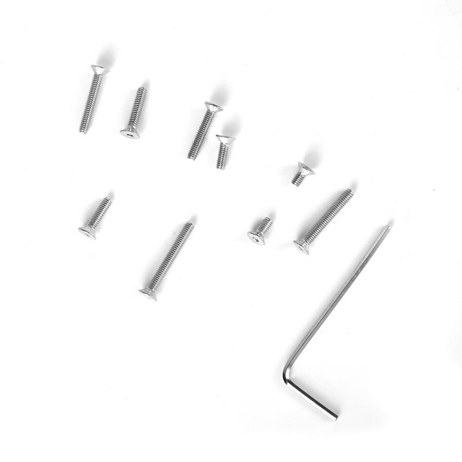 662PCS Socket Hex Grub Screw Inner Hex Nut Flat Washer Stainless Steel