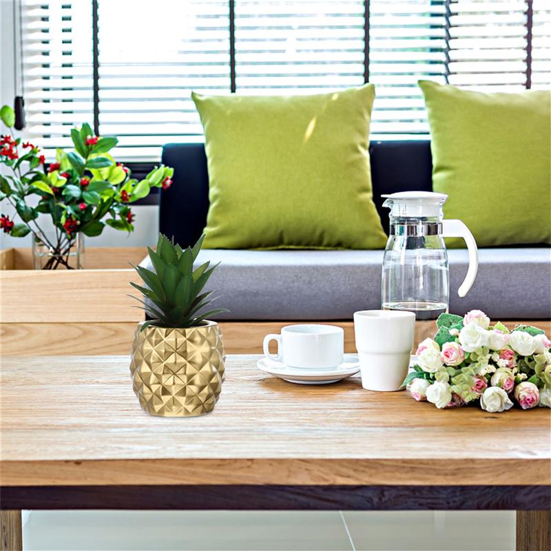 Simulation Pineapple Ornament Chic Pineapple Decor Pineapple Tabletop Ornament