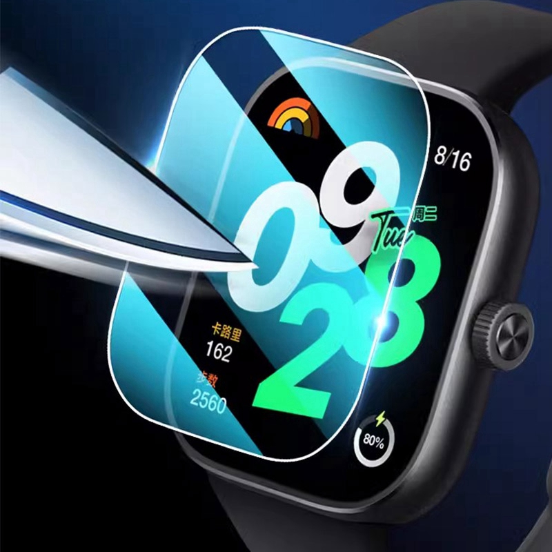 1-5 uds película de hidrogel para Xiaomi Redmi Watch 4 HD Protector de pantalla transparente de TPU para Redmi Watch 3 Lite/reloj inteligente activo no de vidrio
