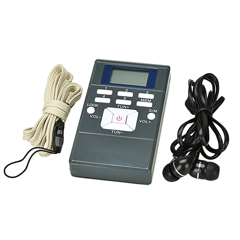 Portable Radio AM FM Battery Operated Radio Back C... – Grandado
