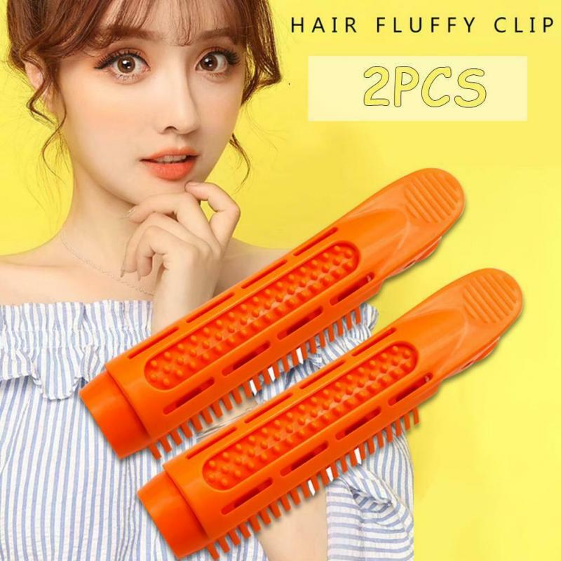 Pinzas voluminizadoras para rizar el pelo, varillas para permanente, rodillos de estilismo, Natural, , 2 uds.