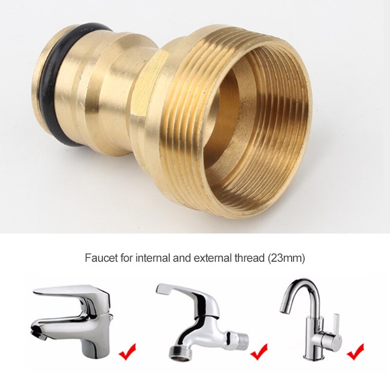 Universal Threaded Tap Connector Adaptor for Tap Kitchen Faucet Tap Connector Mixer Hose Adaptor Pipe Fitting Faucet Adapter