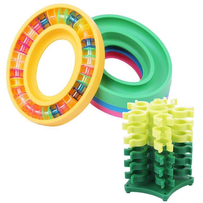 MIUSIE Sewing Thread Bobbin Holder Spool Holder Organizer Clamp Clips Bobbin Buddies Embroidery Sewing Tool Accessories