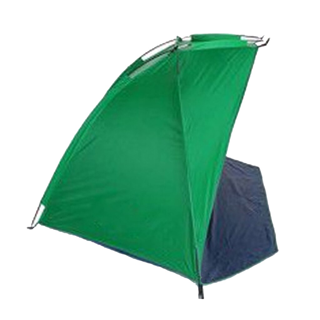 Portable Beach Tent Shelter Half-Open Ultralight Canopy Outdoor Garden Fishing Picnic Park Moisture-proof Wear-resistance: Green