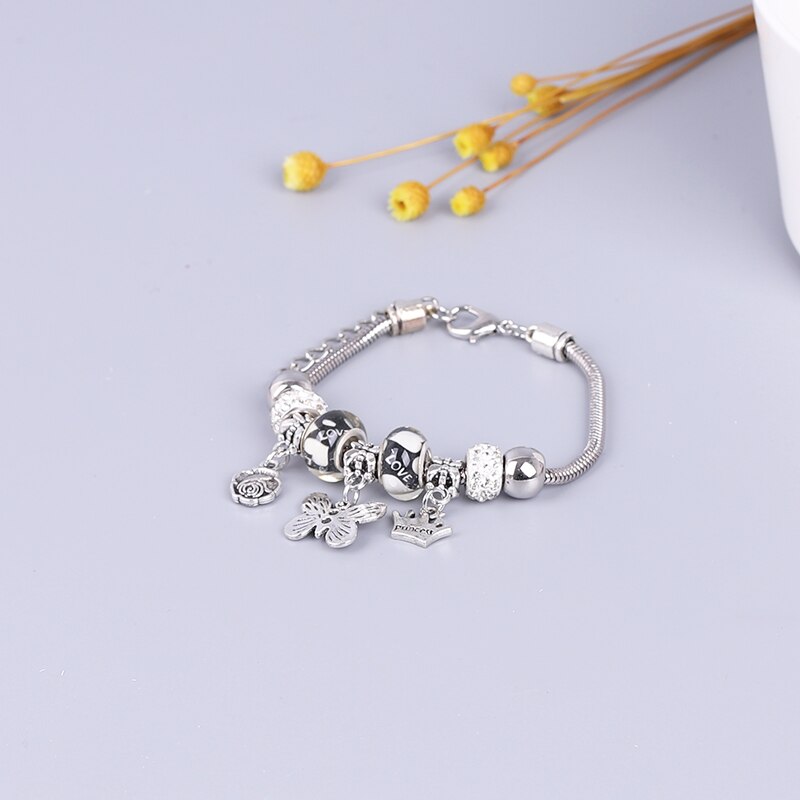 Crystal Armbanden Bangles Vrouwen Sieraden Met Kralen Bohemian Armband Femme Sieraden Koppels Zwart Boho Grote Handgemaakte: 1