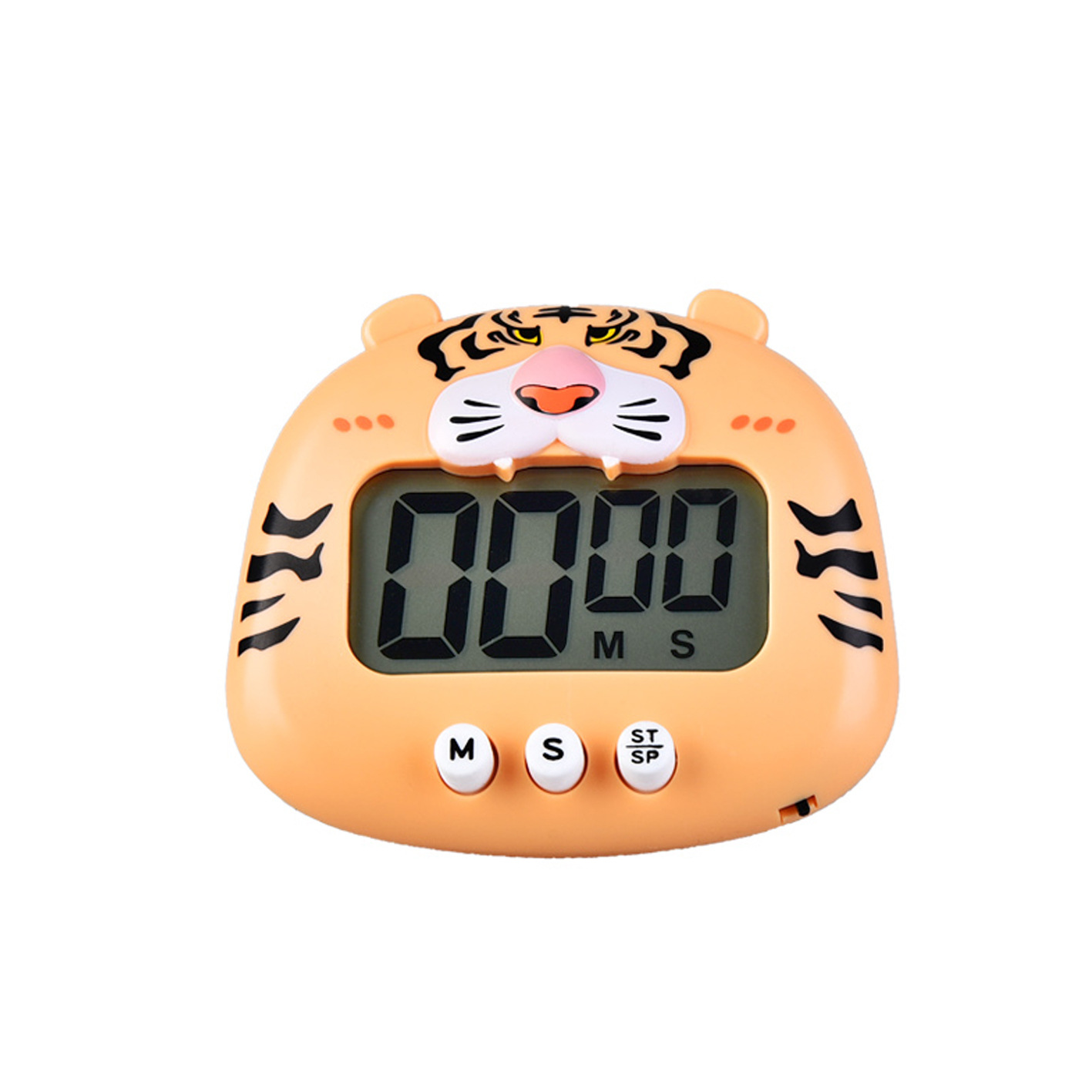 Leuke Kikkers Keuken Elektronische Digitale Timer 1-99 Minuten Koken Studie Werk Timer Herinnering Voor Shop Keuken gadget: Black