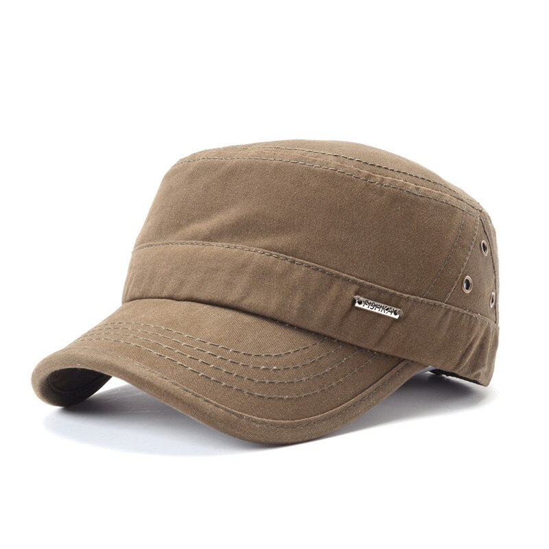 [SMOLDER] nueva gorra plana de , sombreros militares para hombres y mujeres, gorra con visera clásica, gorra de béisbol para exteriores, hombres: Style5