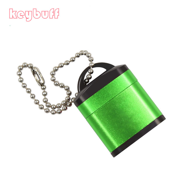 TF card mini USB Card Reader For Micro sd card Memory Card Reader mini sd card reader: Green