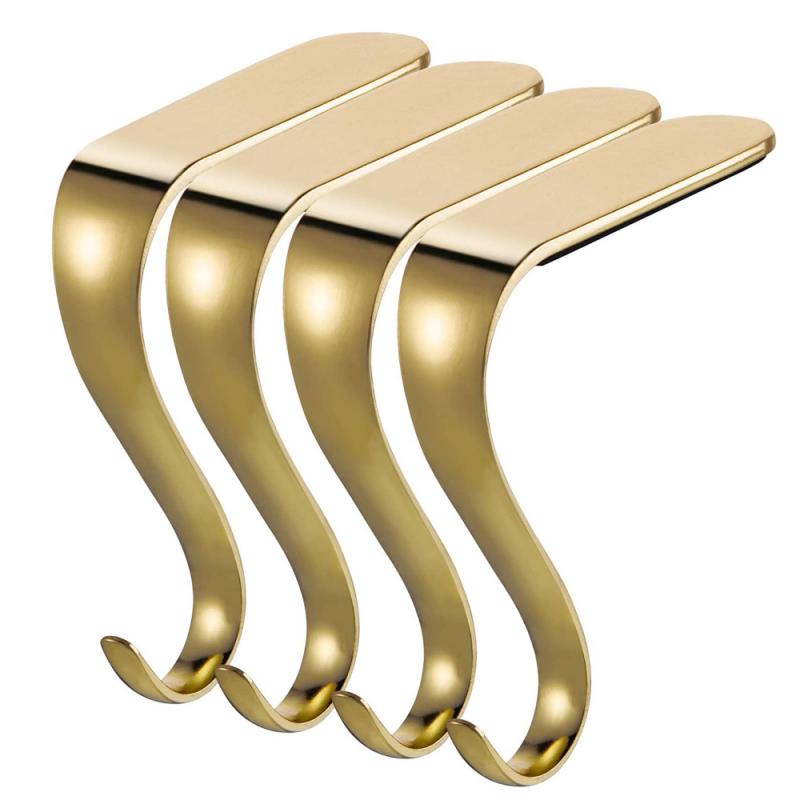 Skarpety świąteczne wieszak metalowy graba wieszak półka kominek wianek zestaw uchwytów wieszak na płaszcze haczyki na drzwi