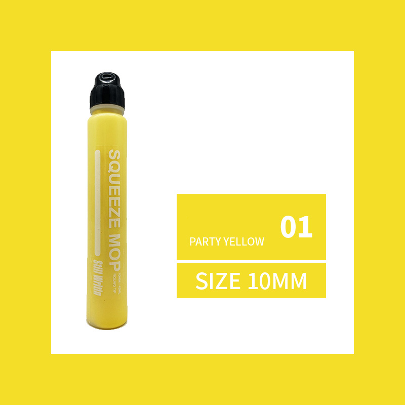 45ml Graffiti Paint pen 10mm round head Signature pen Marker Waterproof suitable for graffiti on glass, cardboard, plastic, meta