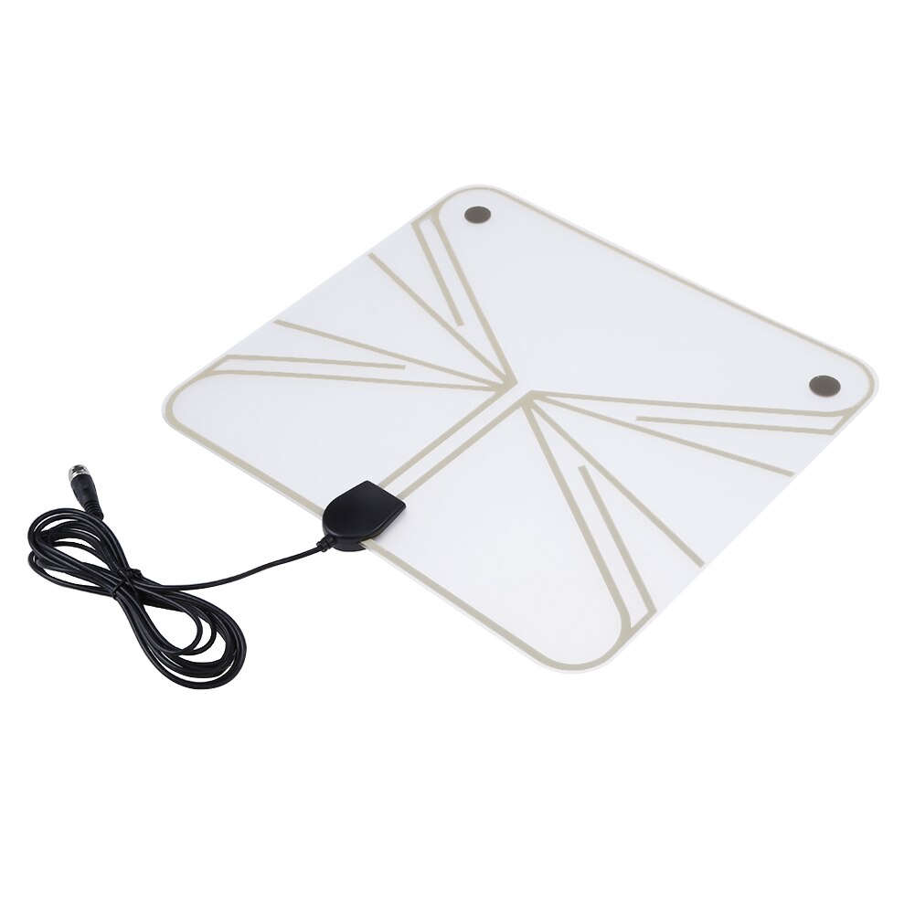 4K Flat Indoor TV Antenna HD Digital Indoor Aerial HDTV Antenna High Booster Signal Capture for TV Universal