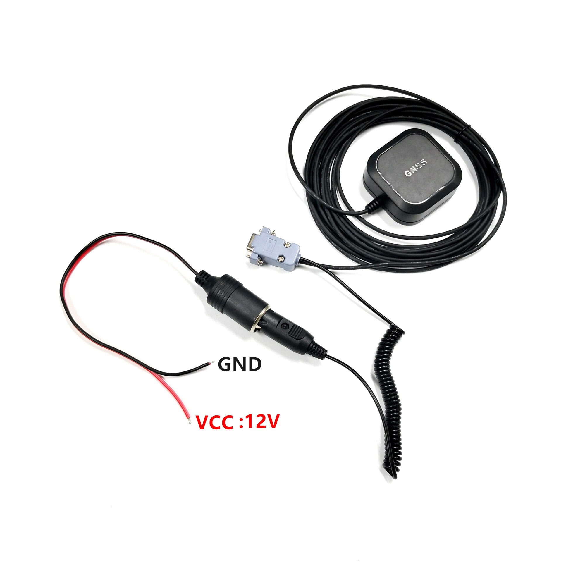 TOP608L TOPGNSS 12V-24 Power Supply Vehicle Industrial RS232 GNSS GPS GLONASS GALILEO Receiver Antenna