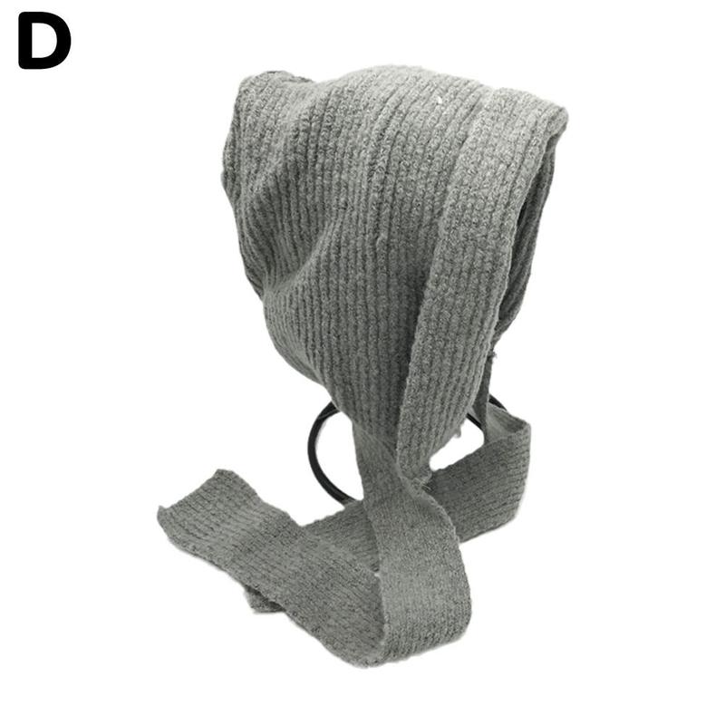 Winter Mutsen Vrouwen Retro Gehoorbescherming Warme Muts Eenvoudige Balaclava Alle-Match Caps Trendy Womens Mooie Koreaanse Beanie: D