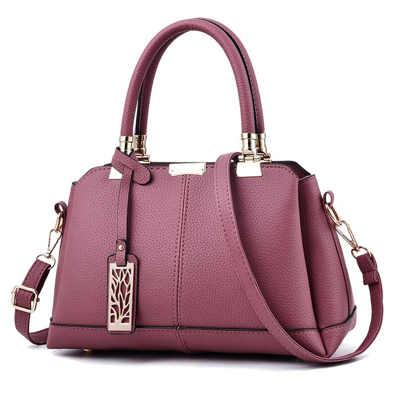 Bolsa feminina transversal, bolsa de ombro, de mão, preta, vintage, de 2019, estilo boho: Pink Bag
