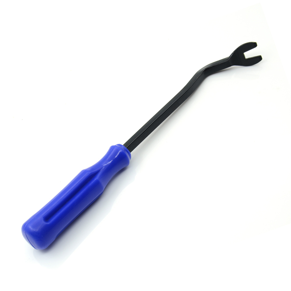 7 stk. fjerner fjerner aftrækker brydeværktøj bildørspanelbeklædning polstring fastholdelsesclips tænger værktøj håndværktøjssæt: Fjernelsesværktøj blå