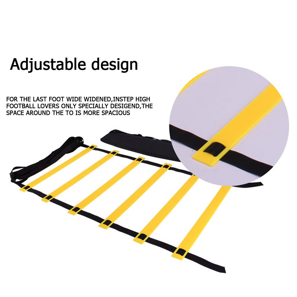 Adjustable Agility Training Ladder for Fitness MMA Agile Pace Boxing Soccer Football Outdoor Indoor Training Ladder Speed Ladder