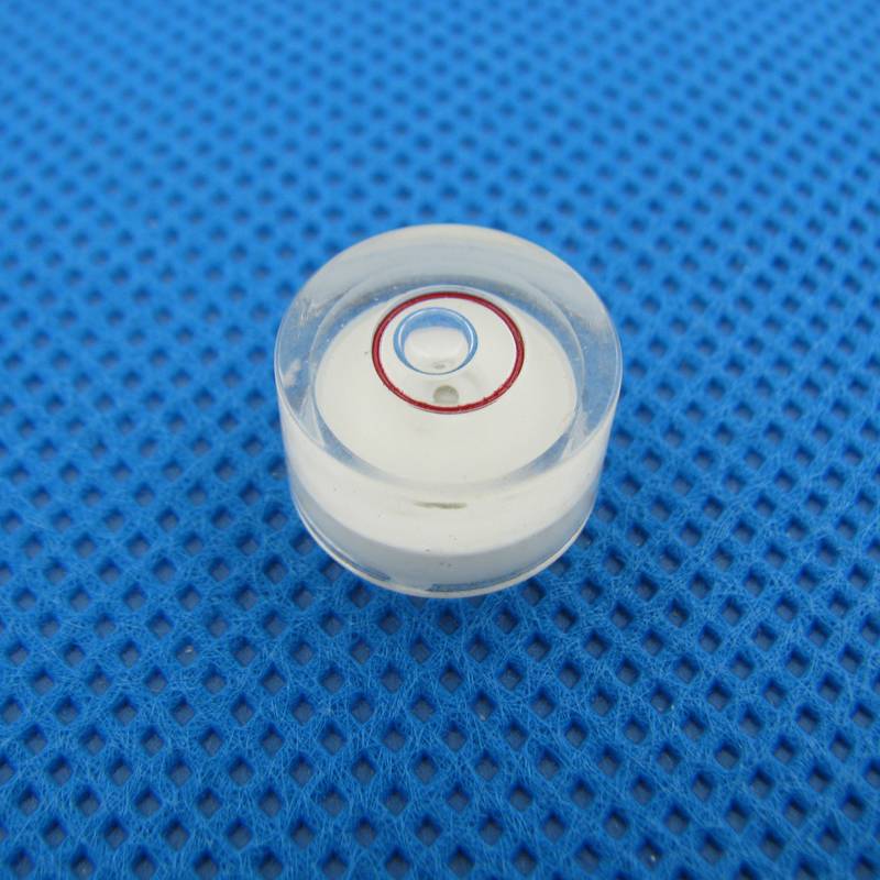 HACCURY 14*8mm Round bubble level Circular bubble level spirit level vial White Color