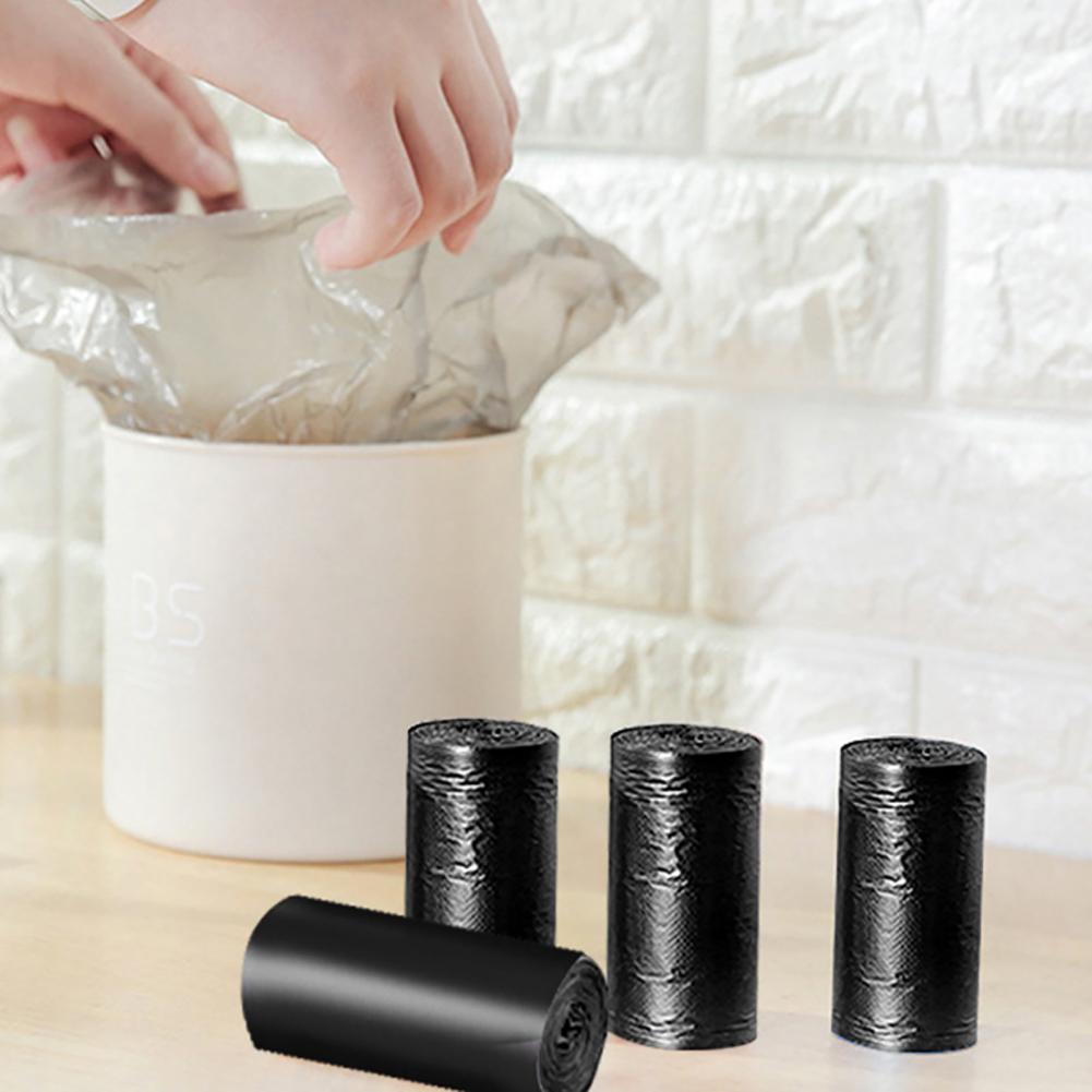 Portable Mini Flip Lid Plastic Home Living Room Desktop Bedside Trash Can Garbage Bin Table Bed Supplies Accessories Products