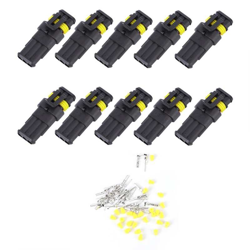 Waterproof Electrical Connector Eco‑friendly Waterproof Electrical Wiring Connector for Motorcycles Scooters