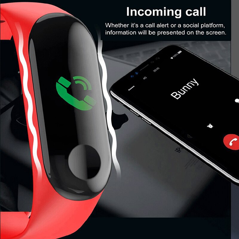 M3 Clever Uhr Bluetooth Männer Frauen Smartwatch Blutdruck Herz Bewertung Monitor Fitness Armbinde Für iPhone Xiaomi Android