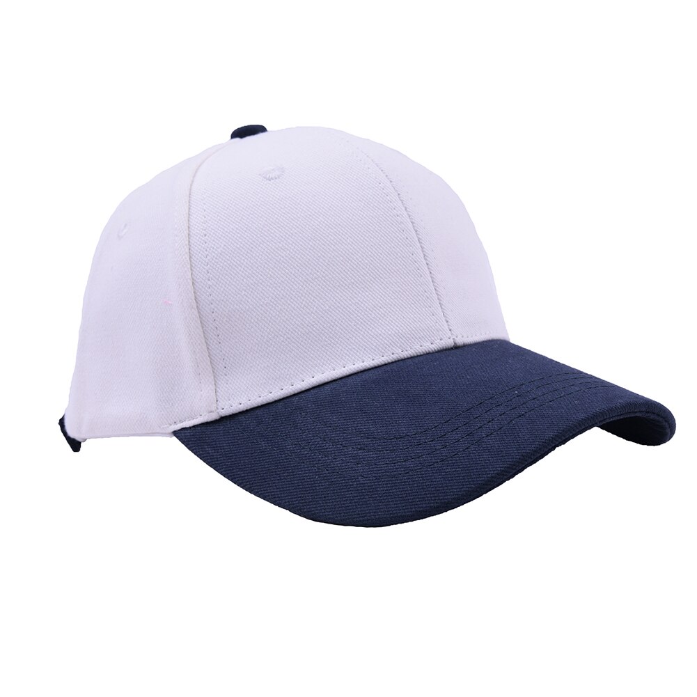 Stiksels Kleur Verstelbare Schaduw Mannen Baseball Cap Unisex Outdoor Zon Bescherming Vrouwen Dad Hoed Snapback