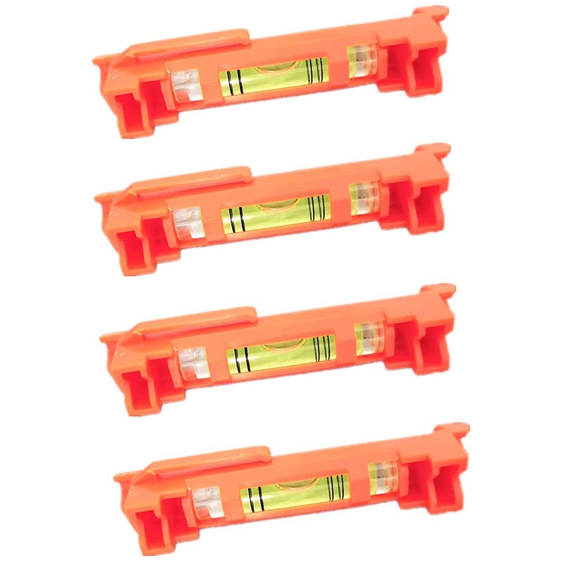 4Pcs String Level Hanging Line Bubble Levels For Leveling Surveying, Building Trades, Bricklaying, Etc.