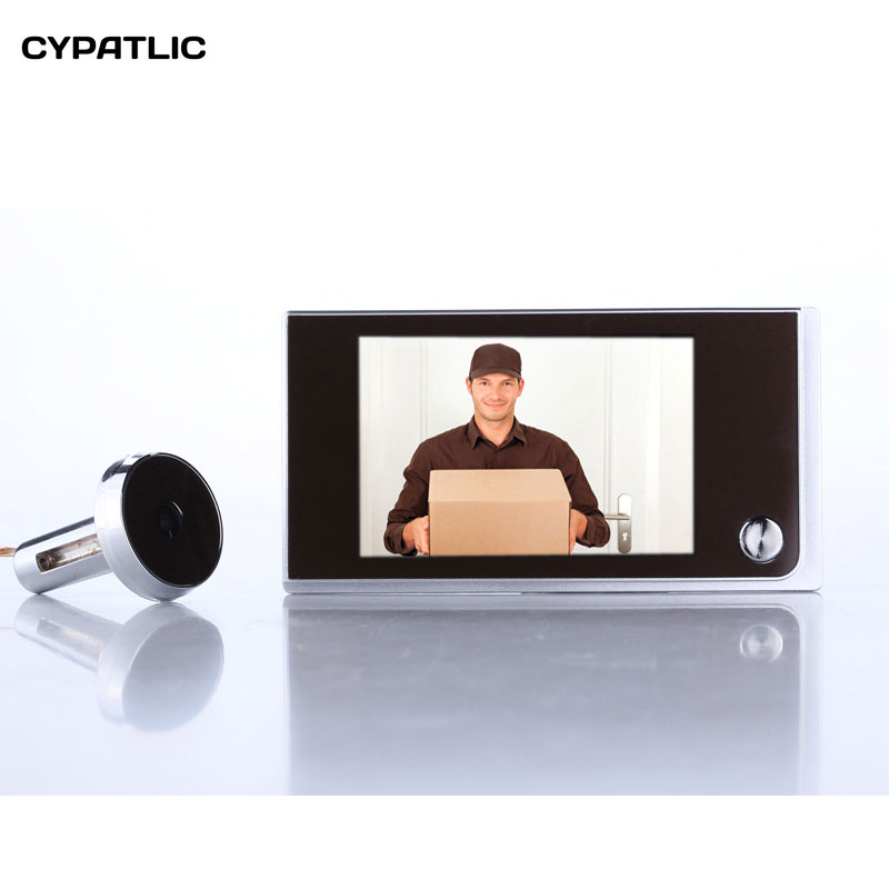 Eenvoudige DIY digitale kijkgaatje deur kijker op deur voor veiligheid 2MP camera 3.5 "TFT display