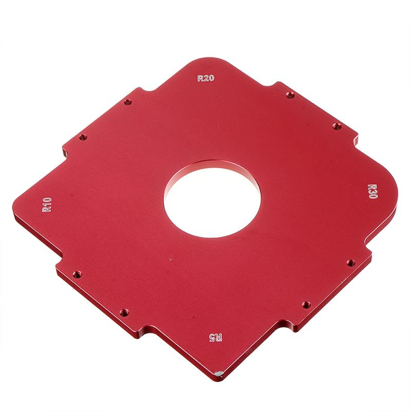 Houtbewerking paneel radius mal frees sjablonen  r5/r10/r20/r30 quick-jig freestafel bits mal hoekmal houtbewerkingsgereedschap