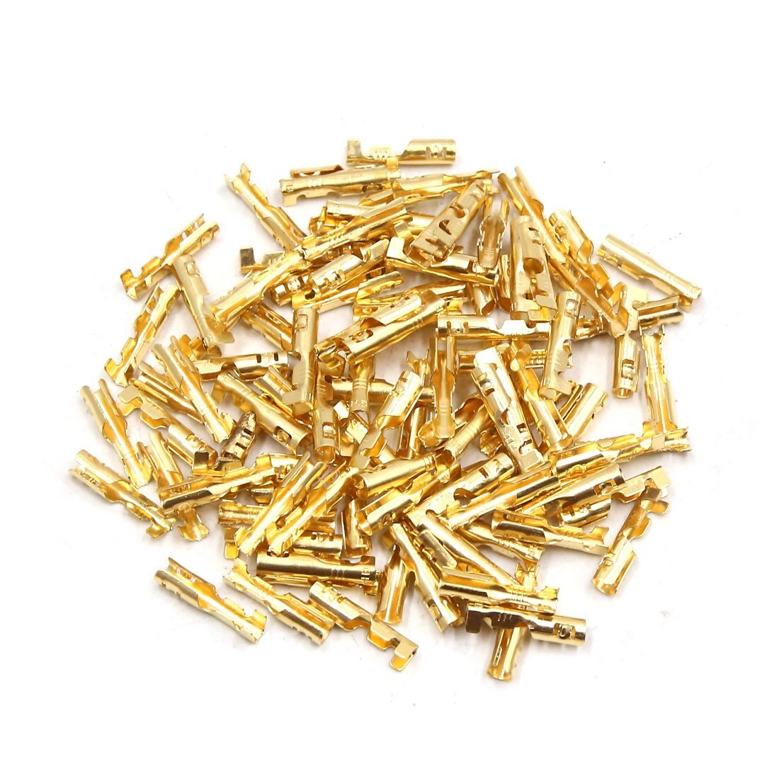 uxcell 100pcs Universal Automobile Car Electrical Wire Cable Crimp Terminal Connector