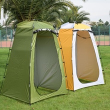 Outdoor Camping Wandelen Tent Waterdicht Douche Baden Tent Draagbare Veranderende Paskamer Strand Vissen Tent Regen Zon Bescherming