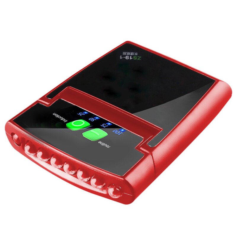 Portable 6 LED Clip on Cap Lights USB Rechargeable Hat Flashlight Ultra Bright Hands-Free Hat Headlamp for Camping Hand Work: Red