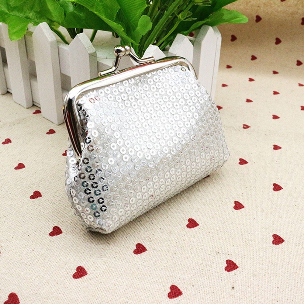 Vrouwen Kleine Sequin Portemonnee Portemonnee Credit Card Holder Party Clutch Meisjes Handtas Tas Hasp Bolsa Feminina Кошелек T