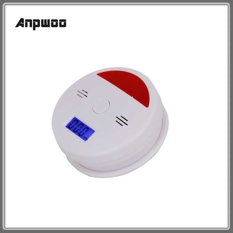 Al601 Lcd Photoelectric Independent Co Gas Sensor Carbon Monoxide Poisoning Alarm Wireless Co 3882