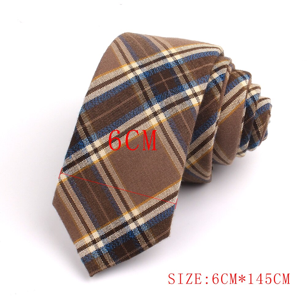 Corbatas de algodón a la para hombres y mujeres, corbata informal a cuadros para niños y niñas, trajes, corbata delgada para de boda, Gravatas