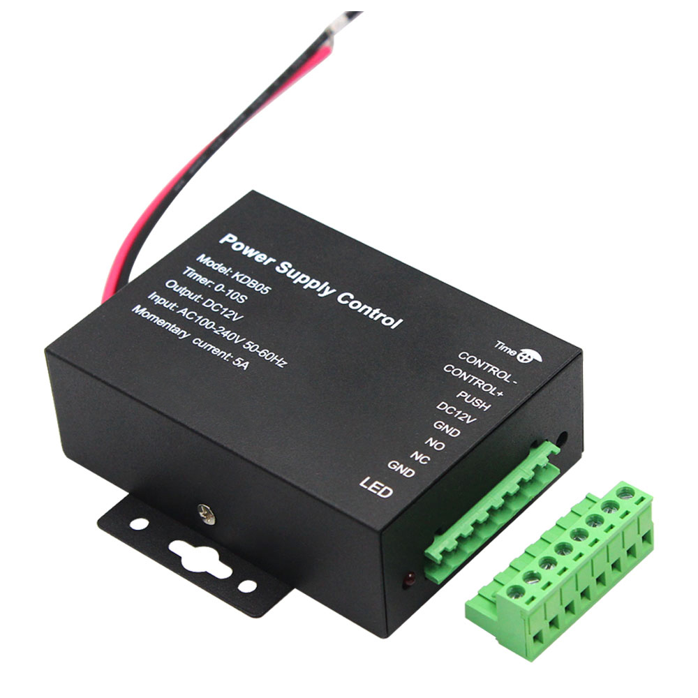 DC 12V Türzugangskontrollsystem Schaltnetzteil 3A 5A AC 110~240V für RFID-Fingerabdruck-Zugangskontrollmaschinengerät