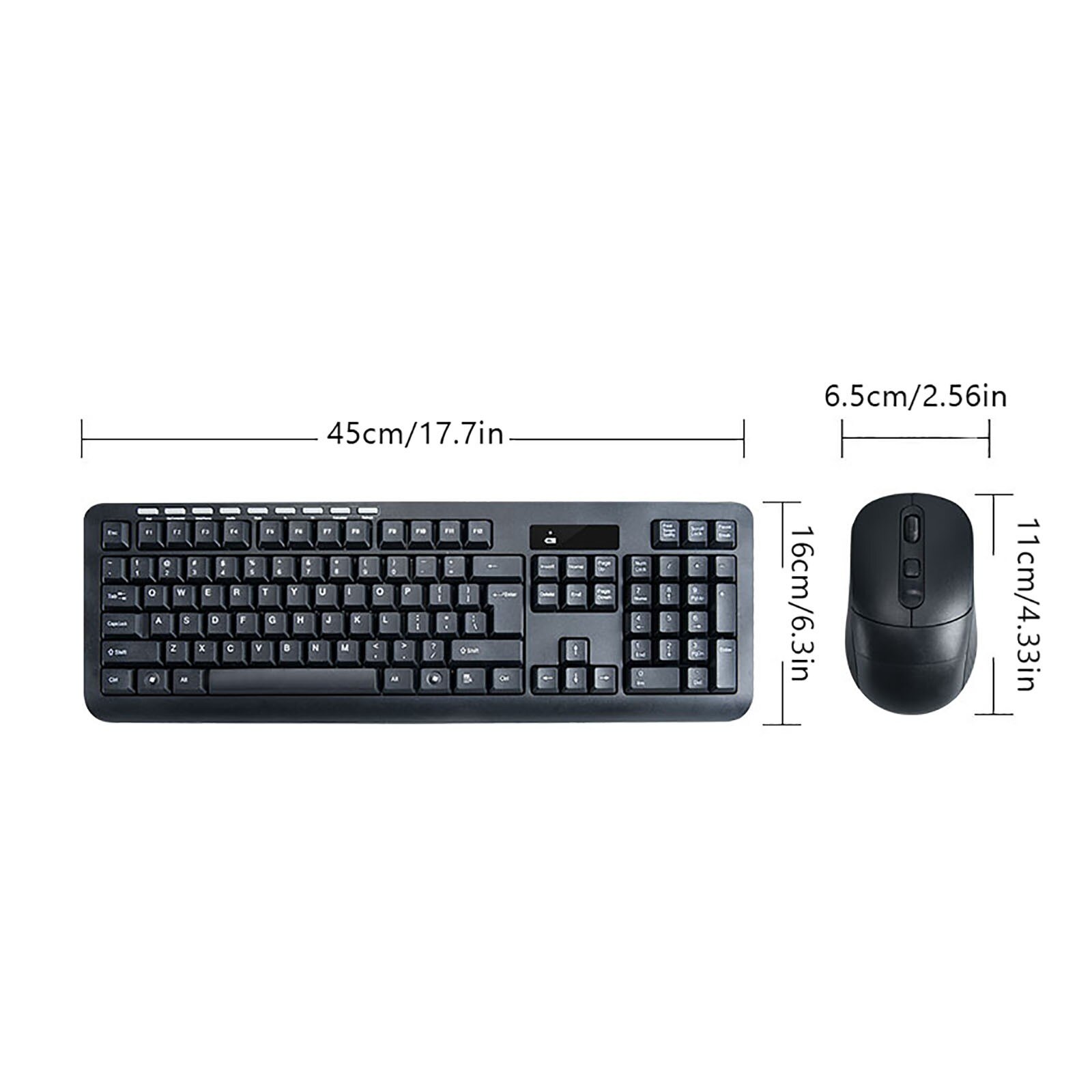 Gaming Keyboard Computer Mouse Gamer Set 2.4GHz 1600 DPI PC Keypad Ergonomic Optical Wireless Mouse For PC Laptop клавиатура