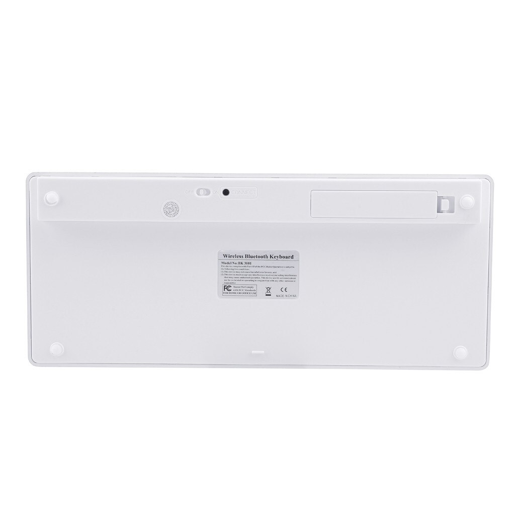 Teclado inalámbrico Delgado Bluetooth 3,0, miniteclado portátil para Ipad, Iphone, tableta, teclado para Android, IOS, Windows