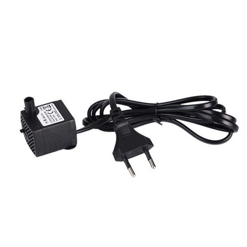 3W Waterpomp 180L/H Aquarium Fishtank Elektrische Dompelpomp Aquarium Accessoire
