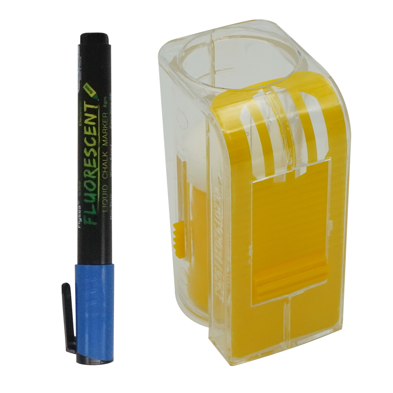 kit di pennarelli per apicoltura Ape regina re ricevitore marcatore bottiglia &amp; 8 colori penne per marcatura apicoltura uso strumento per apicoltore 1impostato: blu